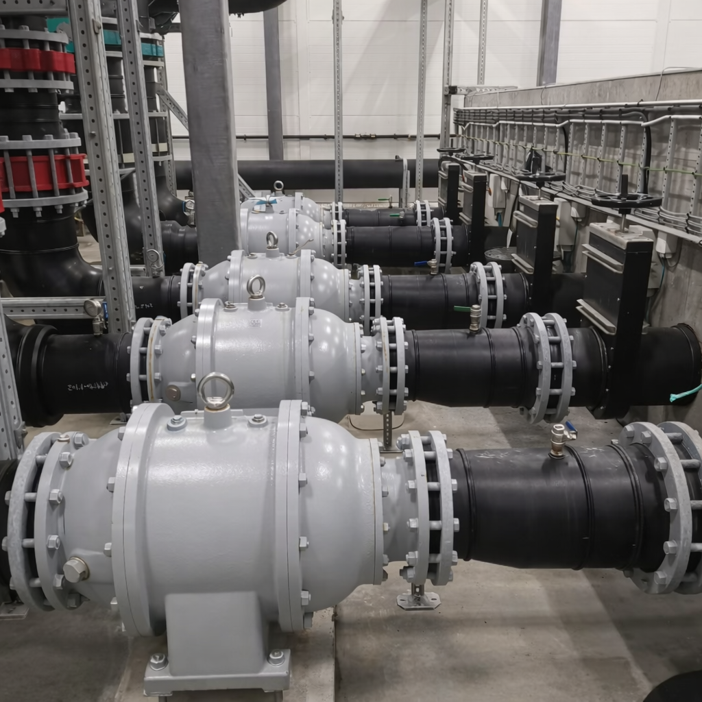 Einsatz einer oddesse-Tauchmotorpumpe auf einer Offshore Plattform in Westafrika